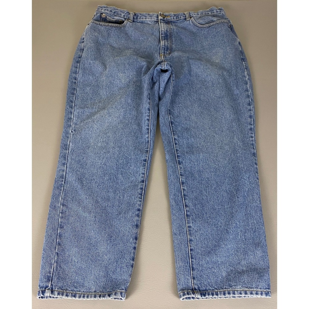 Cutter & Buck Jeans Men's Size 42 Blue Light Wash Denim Straight Leg Casual‎